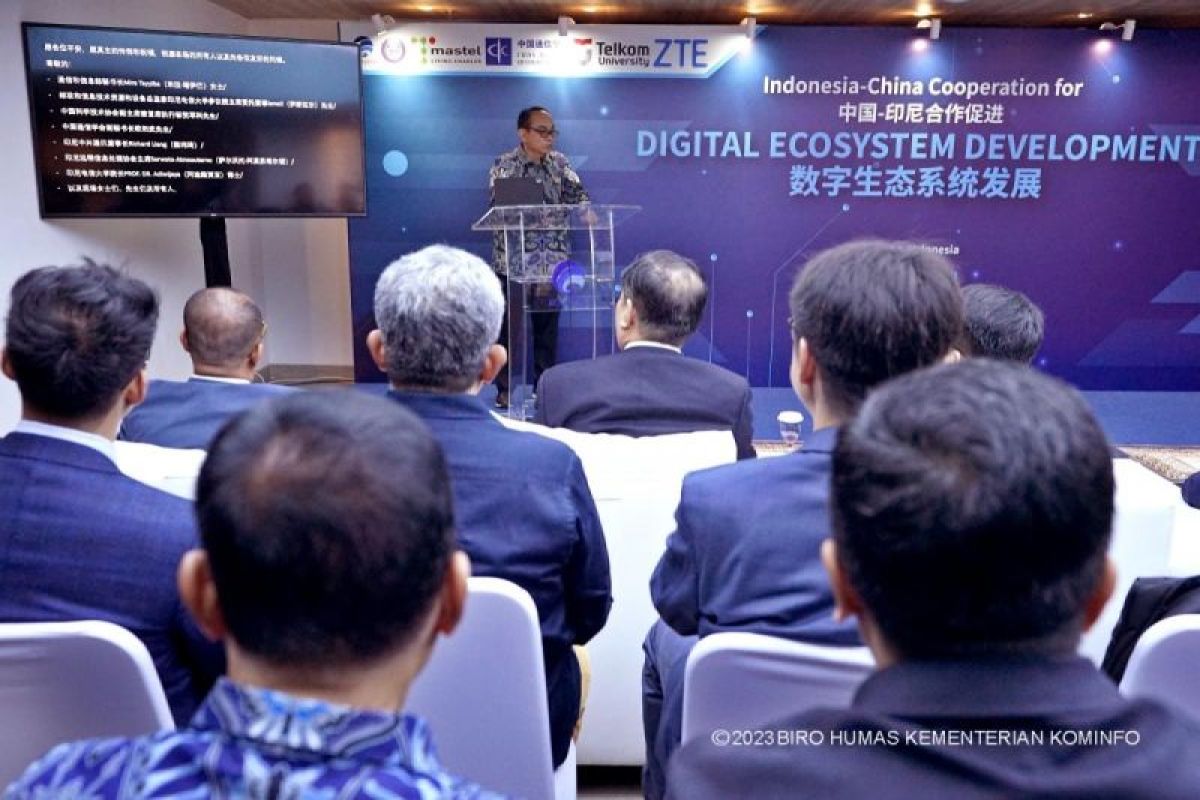 Indonesia serta China perkuat kerja mirip dalam sektor digital