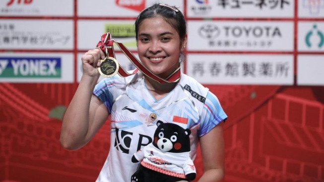 Gregoria Mariska Tunjung Raih Gelar BWF Super 500 Perdana dalam Kumamoto Masters 2023