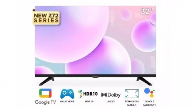 Update Harga kemudian Spesifikasi Coocaa 32Z72, Smart TV Murah dengan Google TV Terbaru
