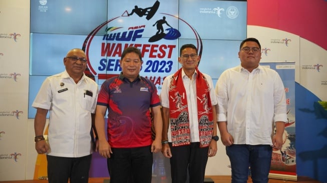 Indonesia Gelar Olahraga Air Kelas Dunia Wakefest 2023 di dalam dalam Danau Tondano