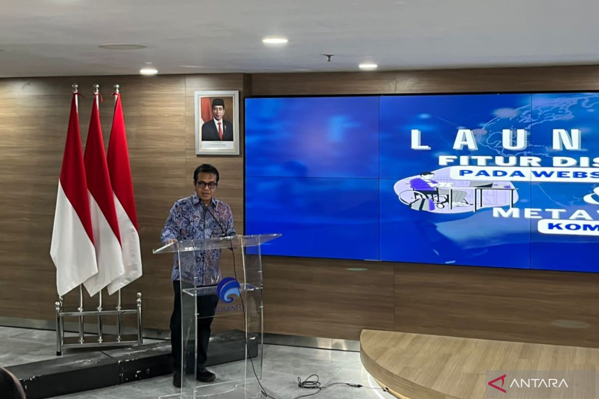 Kemenkominfo luncurkan metaverse serta fitur untuk kaum disabilitas 