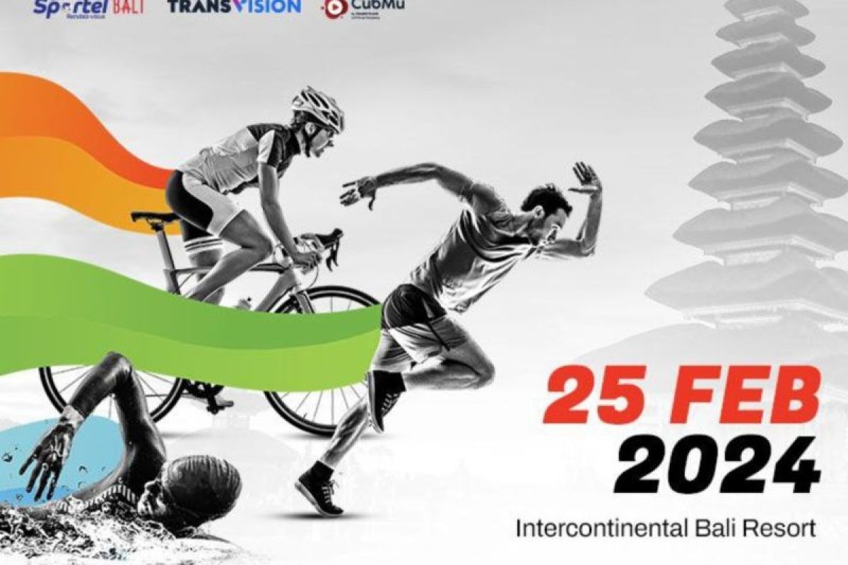 Sportel Bali Triathlon 2024 suguhkan pemandangan indah alam Jimbaran