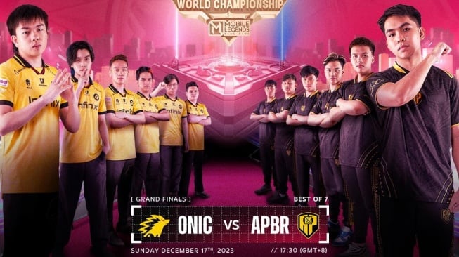 Jadwal Grand Final M5 World Championship: Onic vs APBR Tanding Lagi