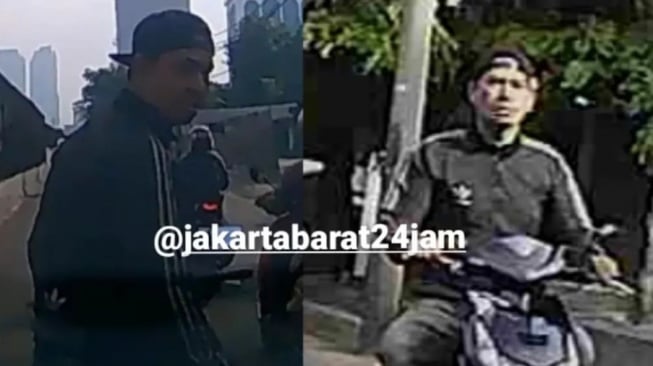 Ngamuk-ngamuk saat Lawan Arah, Begini Tampang Pemotor Arogan yang dimaksud Rusak Spion Mobil pada Kebon Jeruk