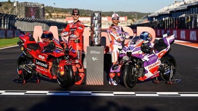 Jelang MotoGP Valencia, Francesco Bagnaia Ingin Tetap Tenang juga juga Fokus Demi Pertahankan Gelar Juara Planet