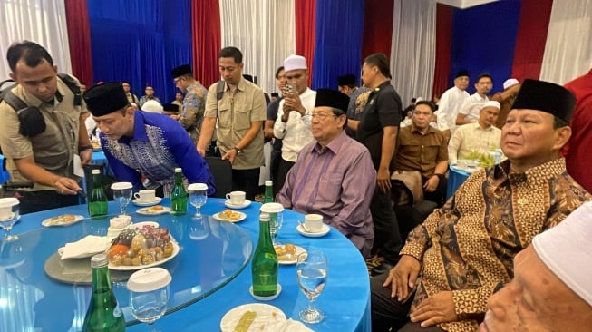 Prabowo-AHY-SBY Duduk Semeja Hadiri Silaturahmi Ulama juga Peringatan 19 Tahun Tsunami Aceh