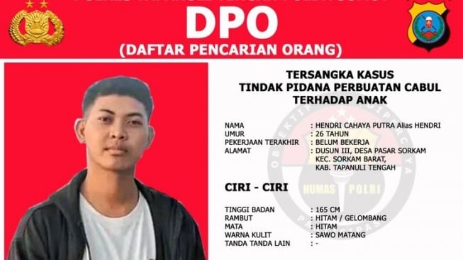 Profil lalu Biodata Hendri Cahaya Putra, Predator Seksual Makan Korban 30 Anak, Dulu Ikut Lembaga Dakwah Kampus Kini DPO