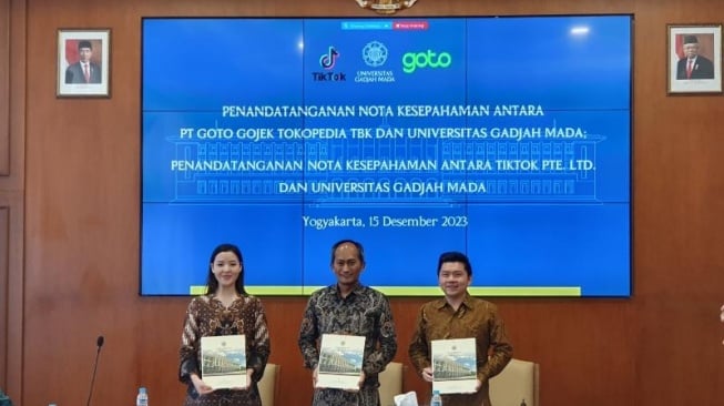 GOTO kemudian TikTok Sinergi Lagi Bangun Pusat Talenta Digital Bareng UGM