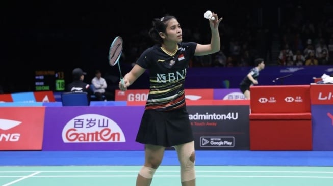 Hasil China Masters 2023: Tekuk Wakil Thailand, Gregoria Mariska ke Babak 16 Besar
