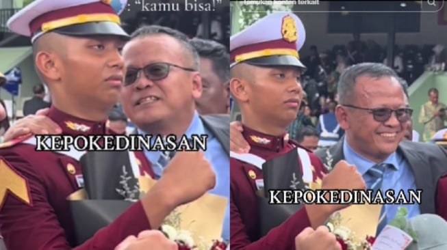 Muncul di area dalam Acara Wisuda Prabhatar Bareng Anak Ferdy Sambo, Edhy Prabowo Sudah Bebas dari Penjara?