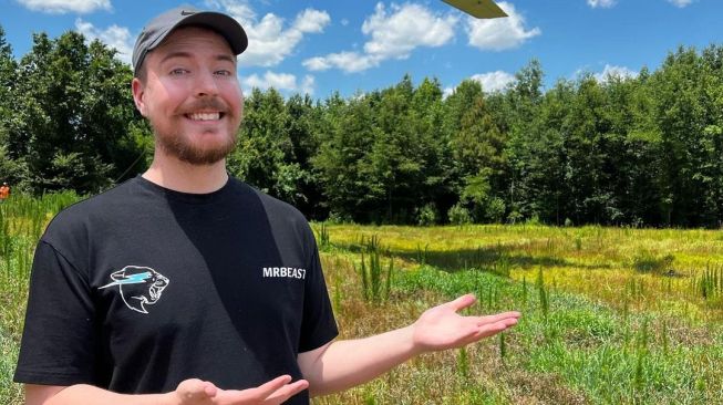 Cukup Posting Satu Video di area di X, MrBeast Raup Simbol Rupiah 4 Miliar