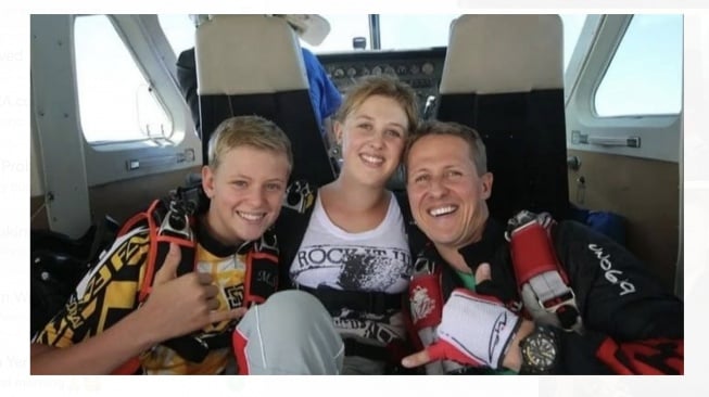 Keluarga Michael Schumacher Bagikan Kabar Bahagia, Putrinya Tak Pernah Alpa Unggah Kalimat Hal ini