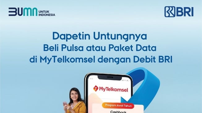 BRI juga Telkomsel Gelar Promo Hemat Belanja Pulsa juga Paket Fakta