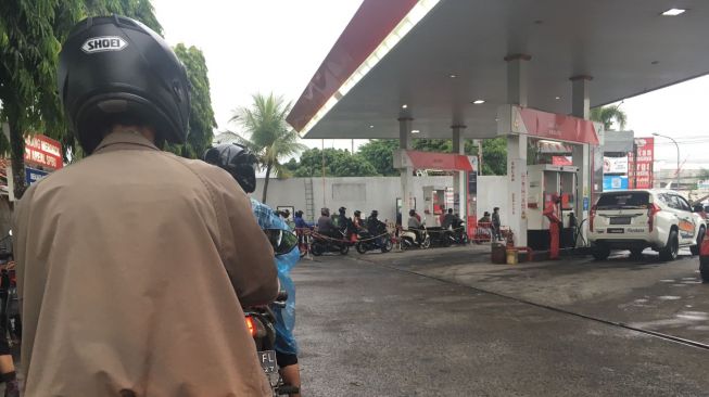 SPBU Pertamina Rupanya Punya Red Carpet untuk Kendaraan yang dimaksud yang dimaksud Isi BBM Non Subsidi