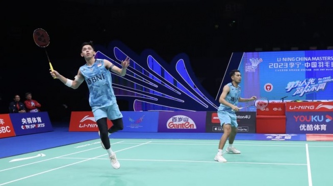 Melenggang ke 16 Besar Tanah Melayu Open 2024, Fajar / Rian: Tak Ada Tekanan untuk Pertahankan Gelar