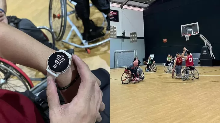 Tim Bola Basket Disabilitas Sambut Optimis Fitur Khusus Garmin