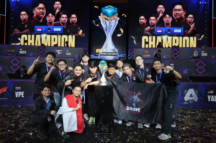 BOOM Esports Juarai PMSL SEA 2024 Usai Ungguli Dua Tim Indonesia Lainnya