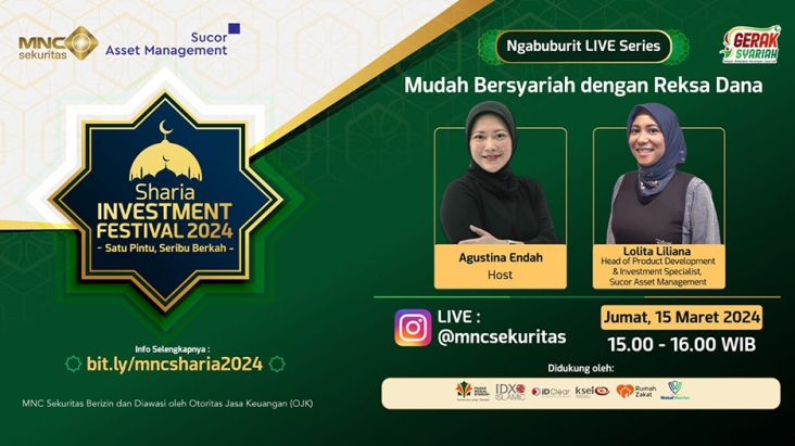 Mudah Bersyariah dengan Reksa Dana dalam area IG Live MNC Sekuritas Hari Ini!