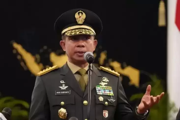 Panglima Jenderal Agus Subiyanto Mutasi 52 Pati TNI, Ini adalah adalah Nama-namanya