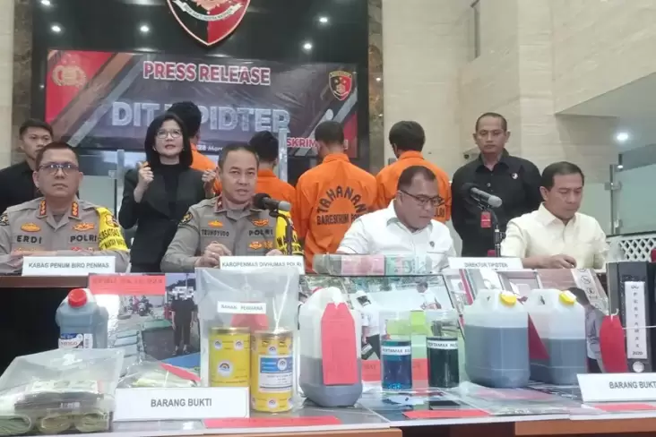 Polri Tetapkan 5 Tersangka Kasus Pertamax Palsu: Manajer hingga Pengelola SPBU