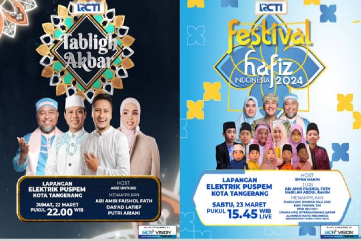 Rayakan Ramadan di Tangerang, RCTI Hadirkan Tabligh Akbar kemudian Festival Hafiz Indonesia 2024