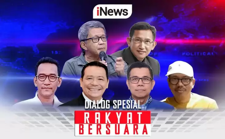 Dialog Spesial Rakyat Bersuara Bersama Aiman Witjaksono, Rocky Gerung, Eep Saefulloh, kemudian Narasumber Kredibel Lainnya, Selasa 23 April Jam 7 Malam, Live pada iNews