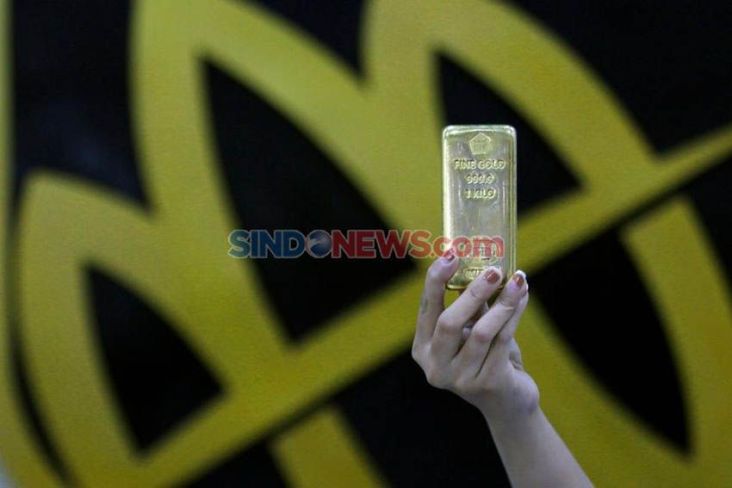 Harga Emas Antam Hari Hal ini Stagnan pada area Rp1.319.000 per Gram