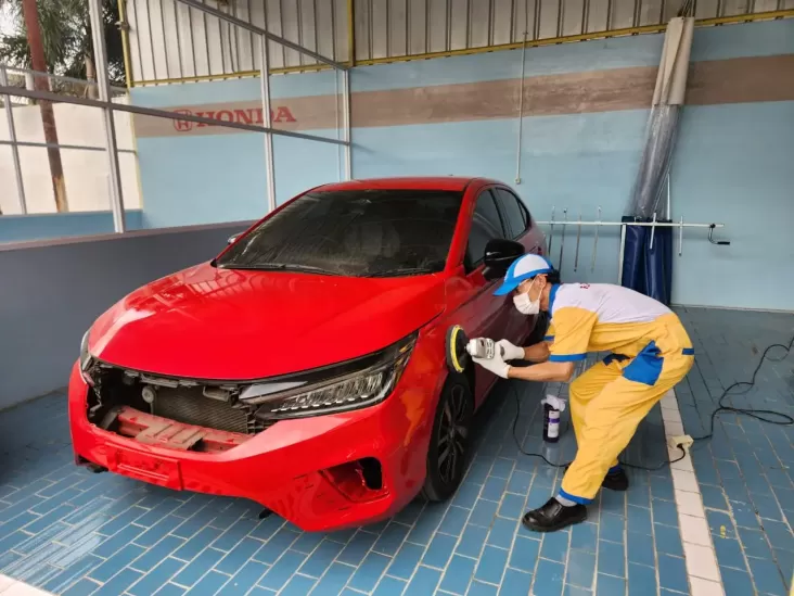 Honda Resmikan Layanan Bodi lalu Cat dengan Teknologi Modern pada Jaksel