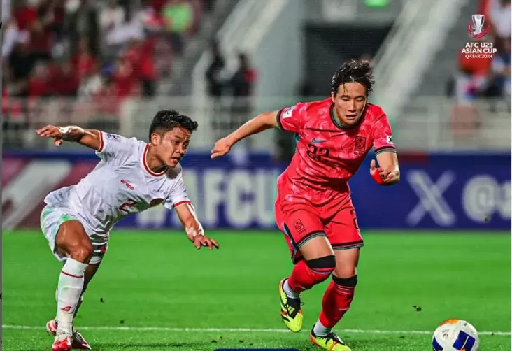 Indonesia U-23 vs Korea Selatan U-23: Hasil 2-2, Laga Lanjut ke Babak Tambahan