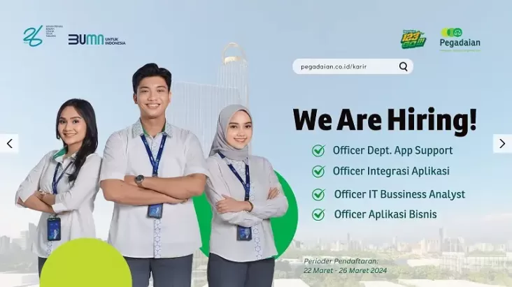 Lulusan IT Merapat, PT Pegadaian Kembali Buka Lowongan