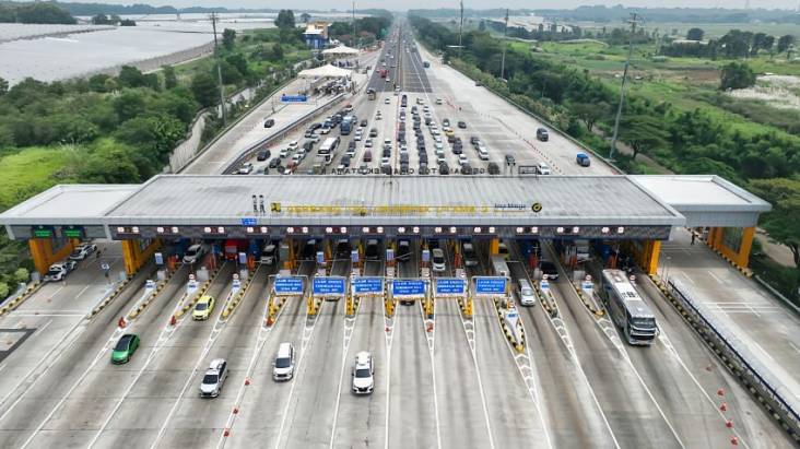 Setengah Juta Kendaraan Tinggalkan Jabotabek pada H-7 hingga H-5 Lebaran