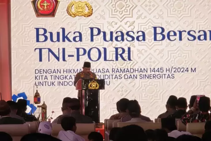 TNI-Polri Gelar Buka Puasa Bersama, Kapolri: Memperkuat Soliditas dan juga Sinergitas