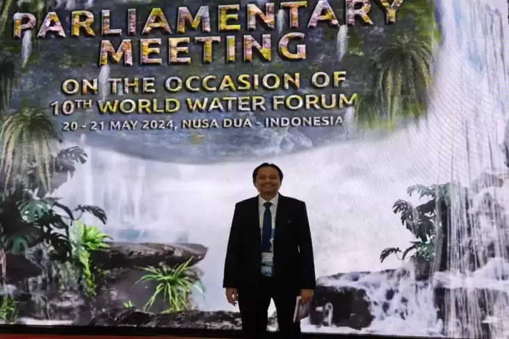 Anggota BKSAP Hasnuryadi: KTT ke-10 WWF Momen Pencegahan Krisis Air di tempat area Bumi