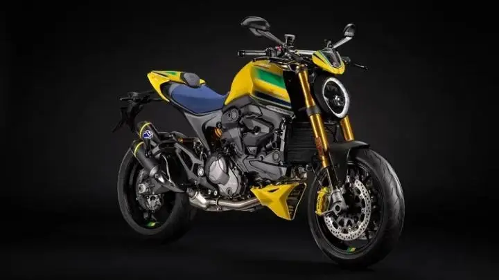 Dibuat 341 Unit, Ducati Monster Senna Edition Diperkenalkan