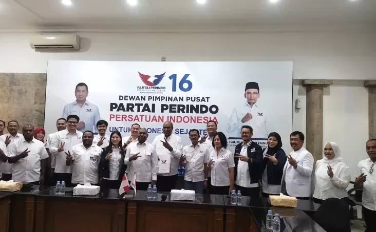 Dominggus Mandacan juga Mohammad Lakotani Direstui DPP,  DPW Partai Perindo Papua Barat Siap Berkolaborasi