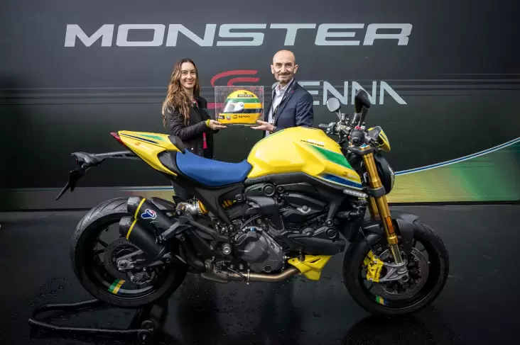 Ducati Monster Senna Siap Jadi Incaran Kolektor, Penghormatan untuk Sang Legenda F1