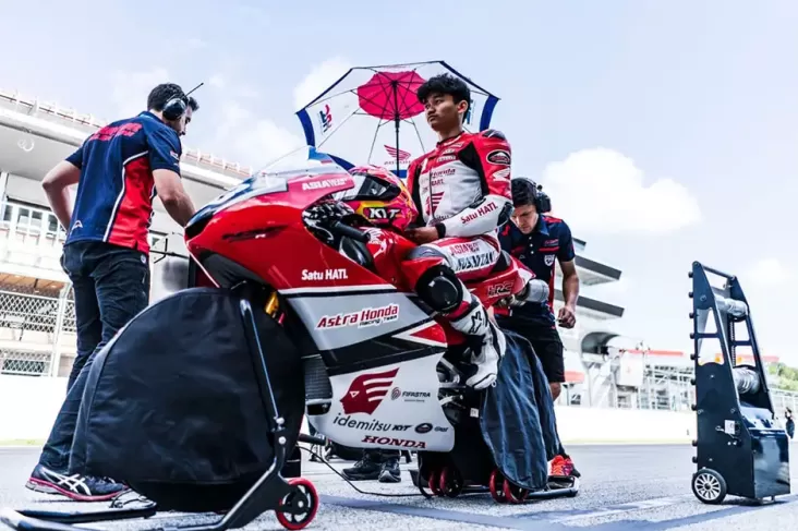 Fadillah Arbi Aditama Tak Sabar Rasakan Perhatian Balap dalam tempat Moto3 Catalunya 2024