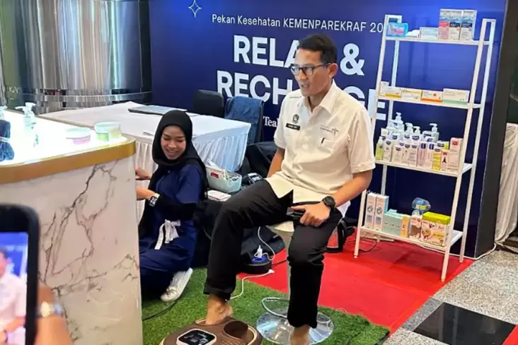 Genjot Gaya Hidup Sehat, Kemenparekraf Gelar Bazar Pekan Aspek Aspek Kesehatan 2024