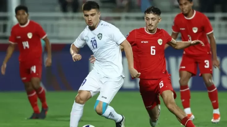 Gol Spektakuler Ivar Jenner Bawa Indonesia U-23 unggul satu-nol menghadapi Irak U-23