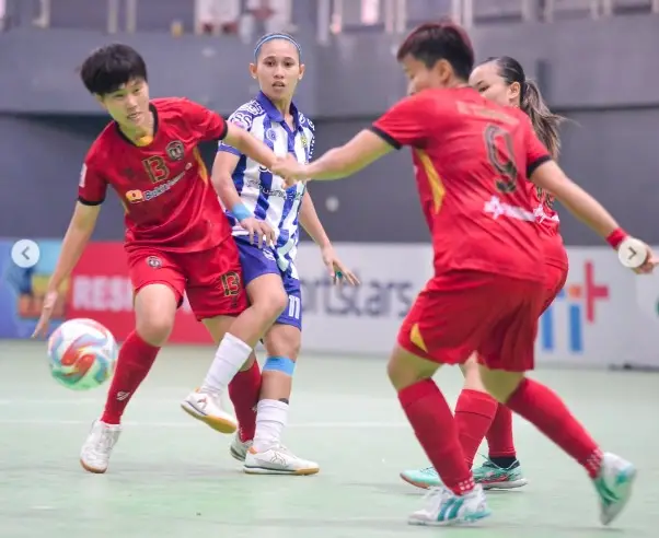 Hasil Turnamen Futsal Profesional Putri: Muara Enim United Sikat Binuang Angels 3-2