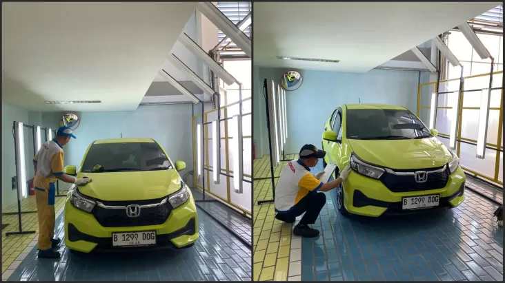 Honda Kini Punya 27 Fasilitas Body & Cat, Terbaru Ada di dalam di Tangsel