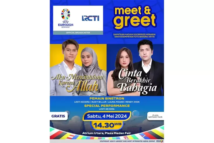 Horas! Para Artis Siap Sapa Warga Medan pada Meet & Greet Sinetron RCTI