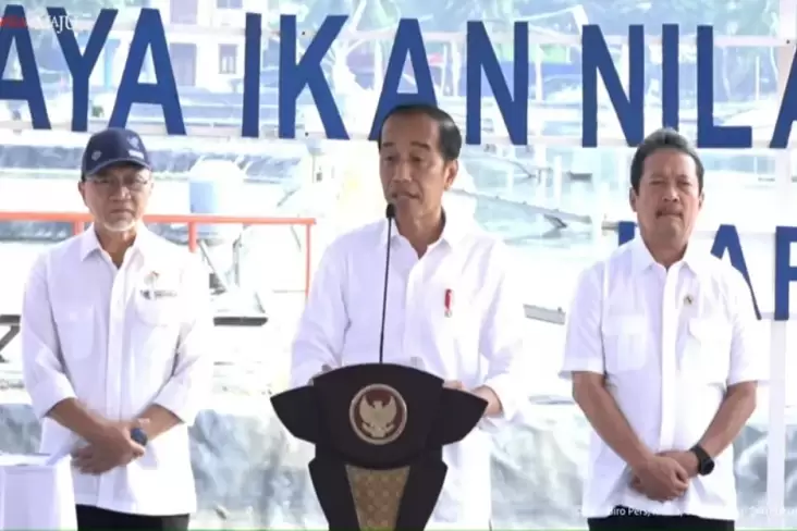 Jokowi Soroti 78.000 Hektare Tambak Udang dalam tempat Sepanjang Pantura Jawa Tak Terpakai