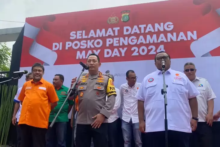 Kapolri Apresiasi Perayaan May Day dalam area Ibukota Berjalan Aman lalu Tertib