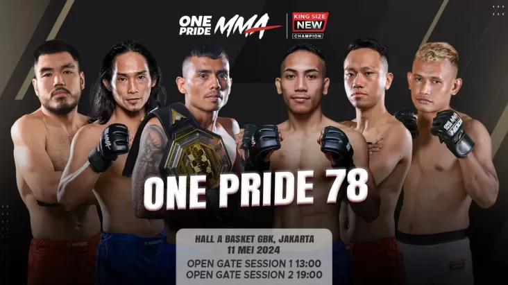 Melewati Timbang Badan, Angga vs Supriandi Saling Jatuhkan Mental Jelang One Pride MMA 78 pada GBK