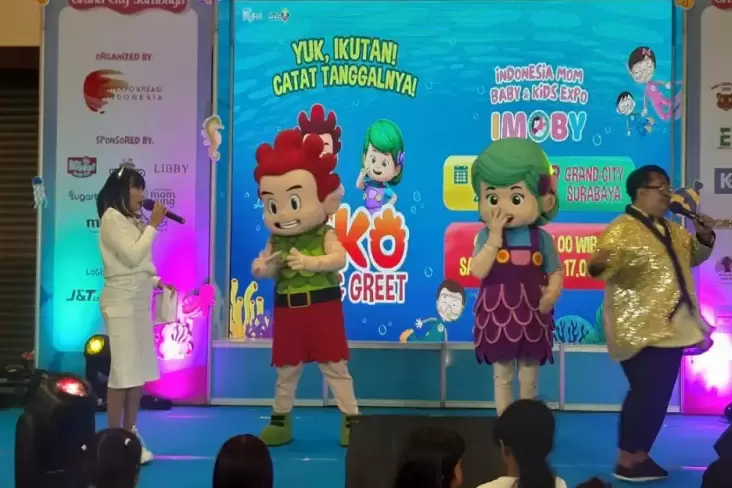 MNC Animation Meriahkan Imoby 2024 Pusat Pusat Kota Surabaya, Kenalkan Kiko sebagai Karya Anak Bangsa