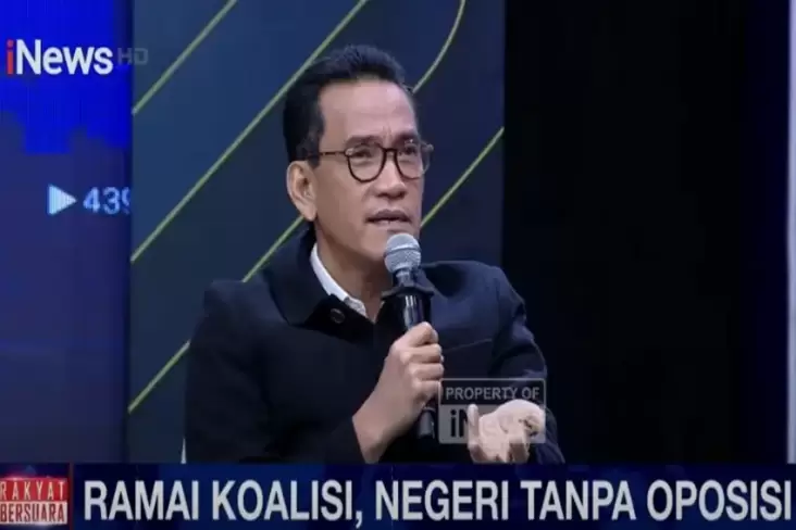 Refly Harun Minta PDIP Tidak Tiru Parpol Koalisi AMIN: Belum Apa-apa Sudah Melipir