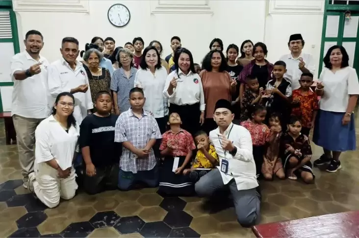 RPA Perindo Berbagi dengan Anak-anak pada Panti Asuhan Bina Harapan Pusat Perkotaan Bogor