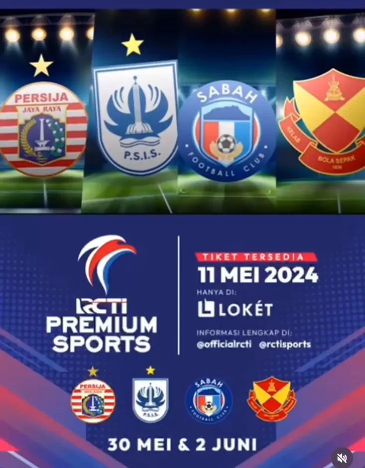 Saksikan Langsung Pertarungan 4 Klub Raksasa ASEAN dalam area RCTI Premium Sports