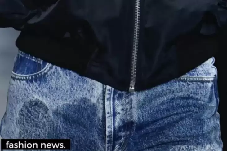 Viral! Celana Jeans Nyeleneh Model Ngompol, Laku Terjual Rp13 Jutaan